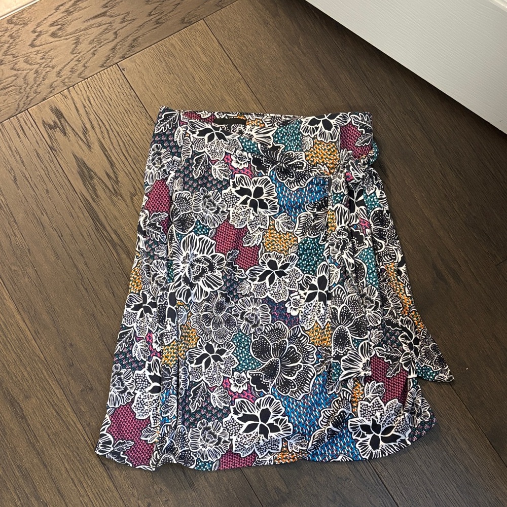 Cynthia Rowley Multicolor Floral Skirt
